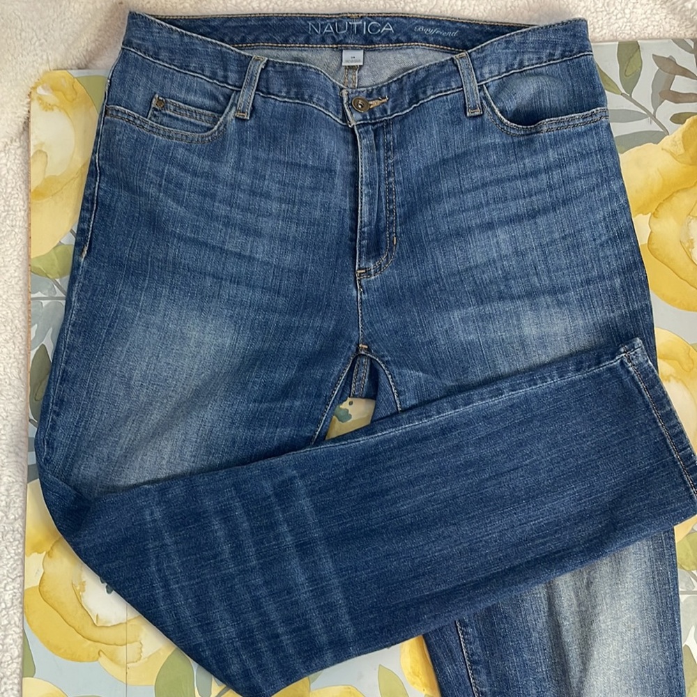 🔥 SALE NAUTICA Denim Jeans Boyfriend Jeans | Size 8